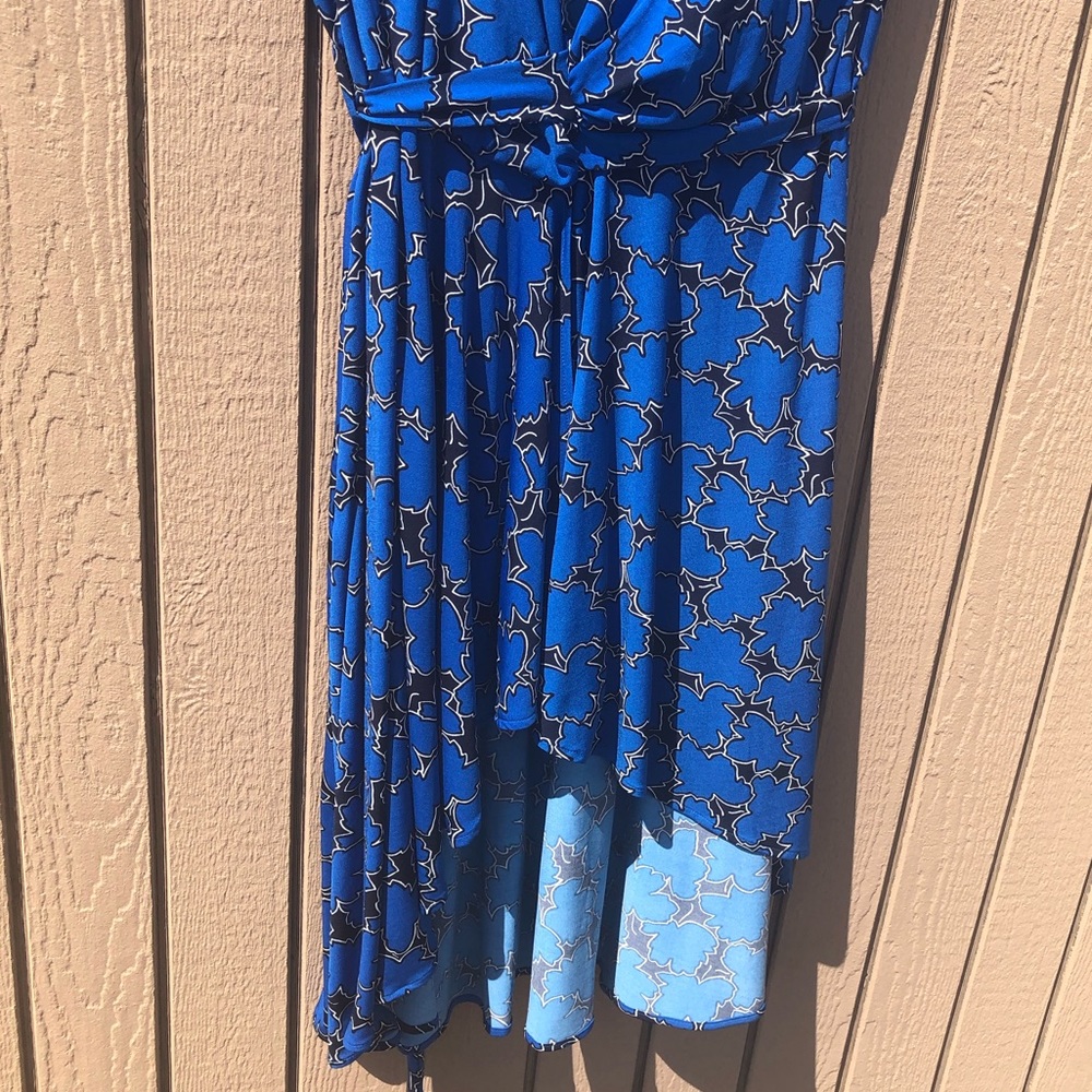 NWOT 1x Vicky Tiel Wrap Tie Dress - Picture 6 of 9